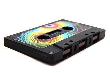 Image showing old audio cassette 