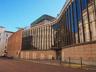 Image showing Teatro Regio royal theatre in Turin