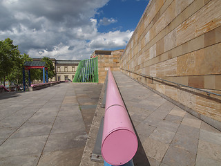 Image showing Neue Staatsgalerie in Stuttgart