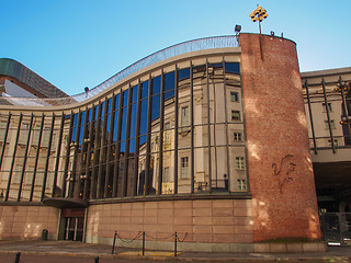 Image showing Teatro Regio royal theatre in Turin