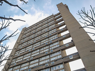 Image showing Trellick Tower in London