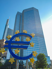 Image showing European Central Bank in Frankfurt