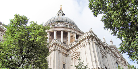 Image showing St Paul Cathedral, London