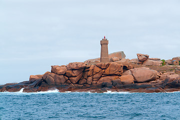 Image showing Lighthouse at Perros-Guirec