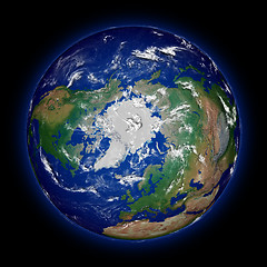 Image showing Northern hemisphere