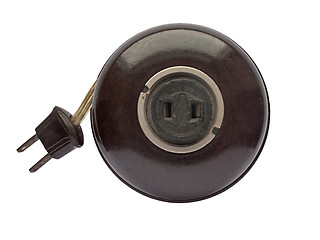 Image showing vintage extension cord