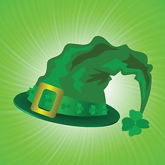 Image showing green hat in saint Patrick Day