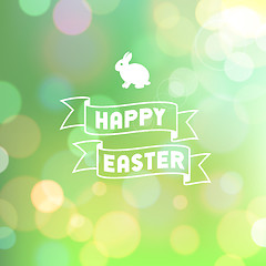 Image showing Easter Bokeh Background