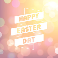 Image showing Easter Bokeh Background