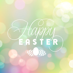 Image showing Easter Bokeh Background