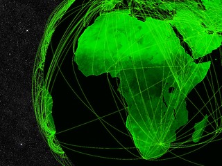 Image showing Africa network