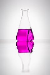 Image showing Laboratory glass bottle