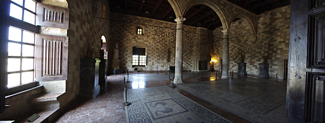 Image showing Inside Castle