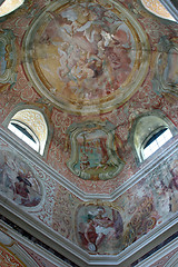 Image showing Fresco paintings in the old church