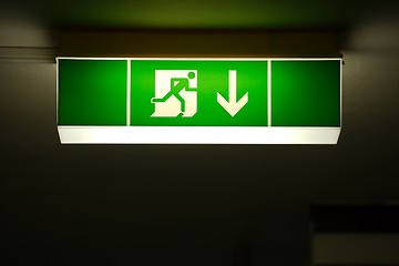 Image showing Exit Sign