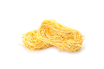 Image showing uncooked egg pasta