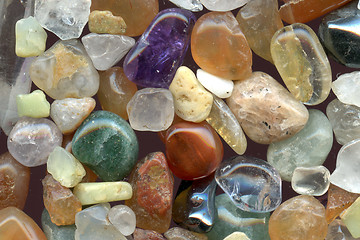 Image showing color gemstones background