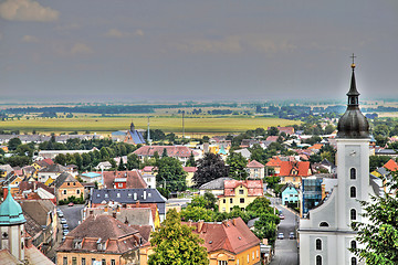 Image showing Javornik town (czech republic)-hdr