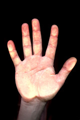 Image showing hand and flat 