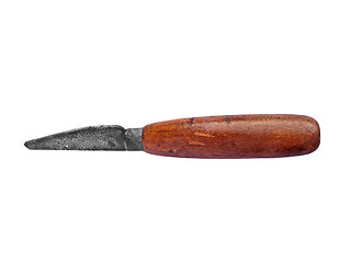 Image showing vintage shoemaker knife