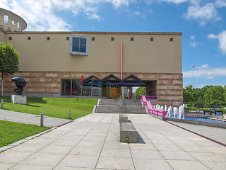 Image showing Neue Staatsgalerie in Stuttgart