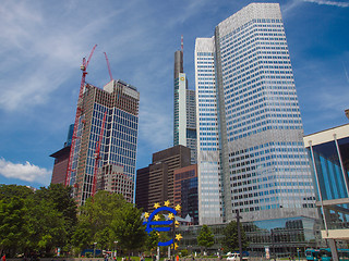 Image showing European Central Bank in Frankfurt