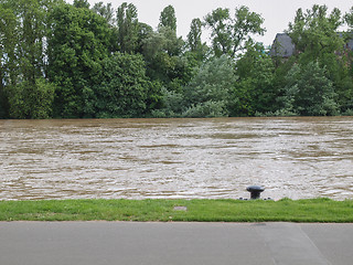 Image showing Flood in Frankfurt