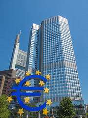 Image showing European Central Bank in Frankfurt