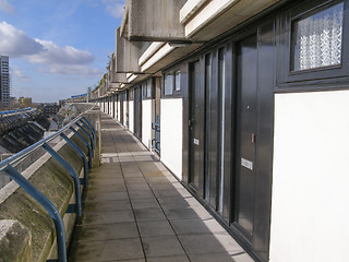 Image showing Alexandra Road in London