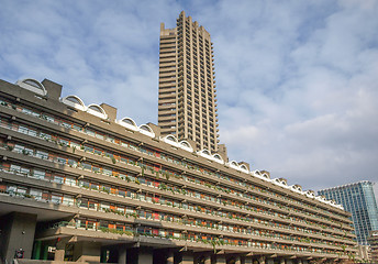 Image showing Barbican estate in London