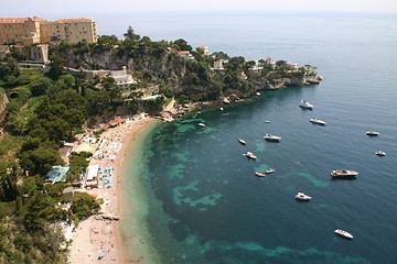 Image showing Beach, Côte d'Azur