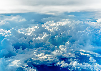 Image showing blue sky and clouds