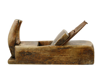 Image showing old wooden plane 