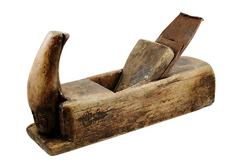 Image showing old wooden plane