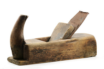 Image showing old wooden plane