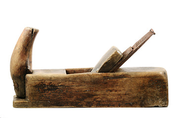 Image showing old wooden plane