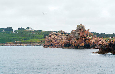 Image showing Pink Granite Coast