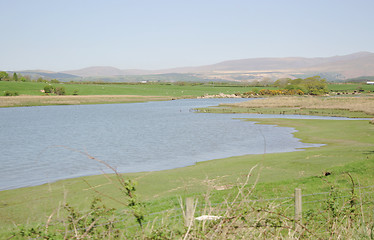 Image showing lake in the countryside