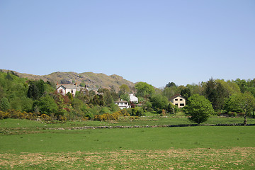 Image showing houses in the countryside