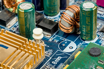 Image showing computer motherboard