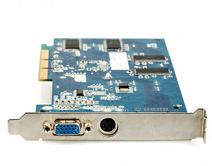 Image showing VGA computer graphic card isolated