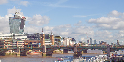 Image showing River Thames in London