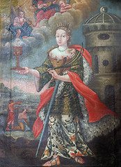 Image showing Saint Barbara