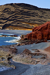 Image showing in el golfo lanzarote spain 