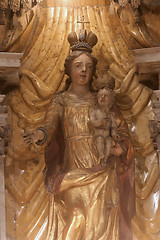 Image showing Blessed Virgin Mary with baby Jesus