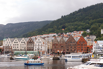 Image showing Cityscape of Bergen, Norway