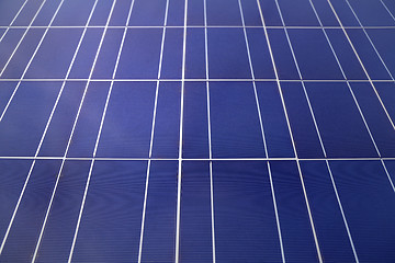 Image showing Solar Panels Close Up