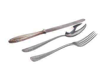 Image showing Ancient cutlery