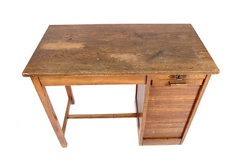 Image showing old work table