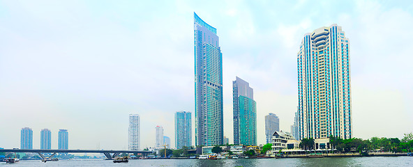 Image showing Bangkok downtown